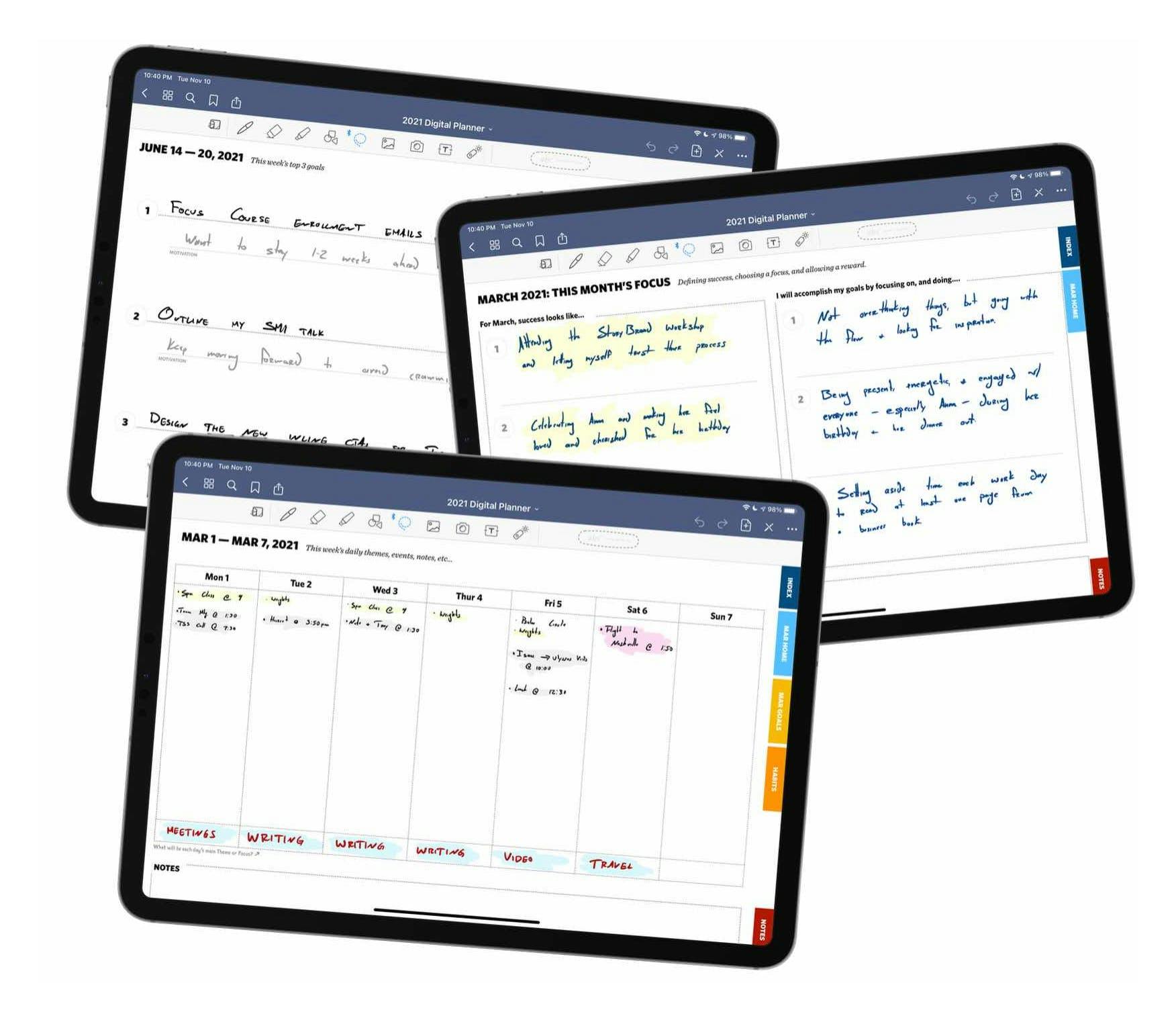 digital assignment notebook app
